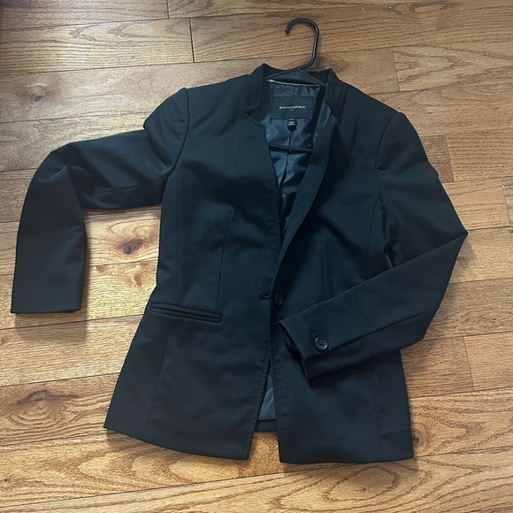Banana Republic Charcoal Jacket black 00p - Picture 1 of 4